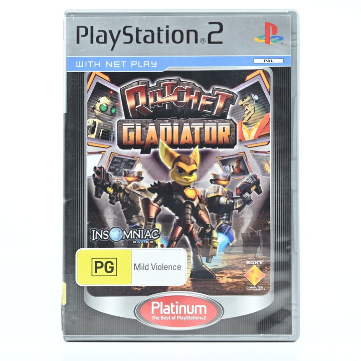Ratchet Gladiator - Sony Playstation 2 / PS2 Game - PAL - FREE POST!