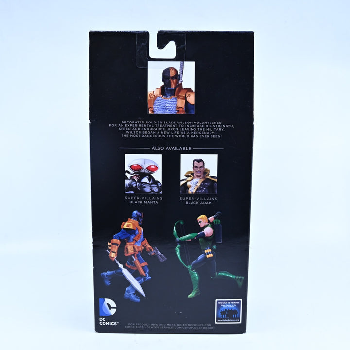 SEALED! DC Comics Super-Villains Deathstroke Action Figure - Toy