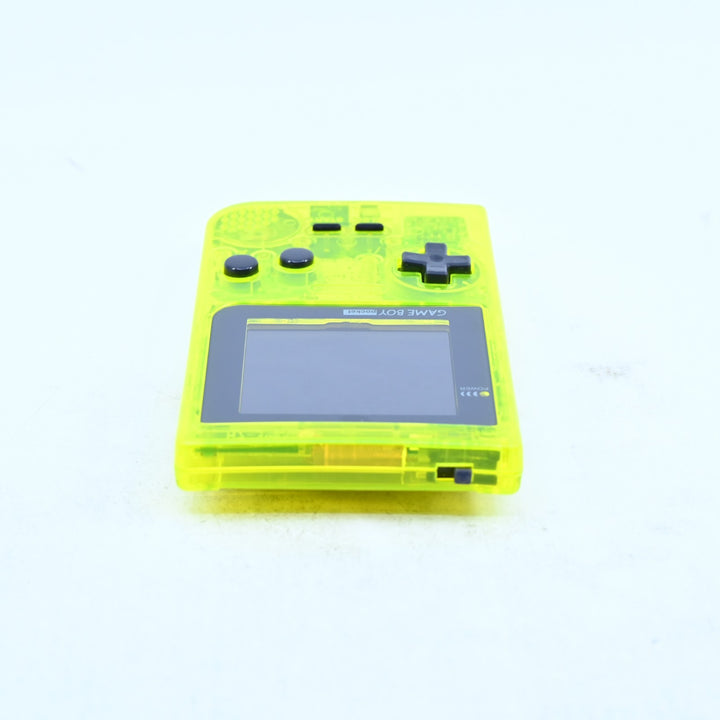 Clear Yellow - IPS - Nintendo Gameboy Pocket Console - MGB-001 - FREE POST!