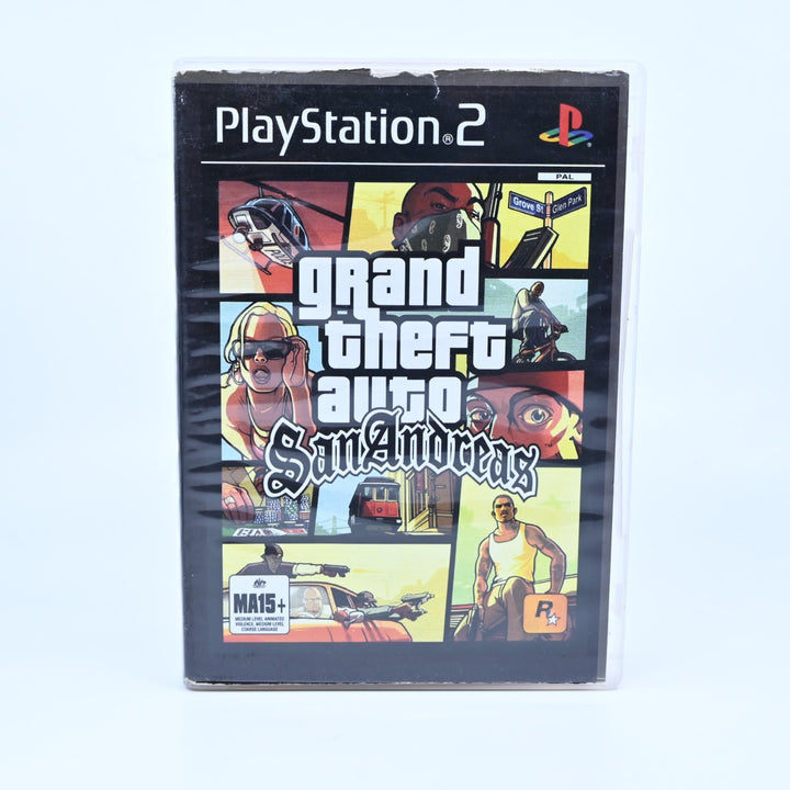 Grand Theft Auto: San Andreas - Sony Playstation 2 / PS2 Game - EX-Rental