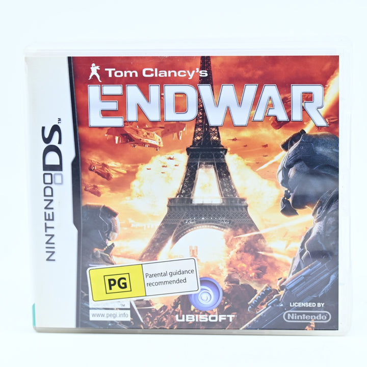 Tom Clancy's EndWar - Nintendo DS Game - PAL + Manual - FREE POST!