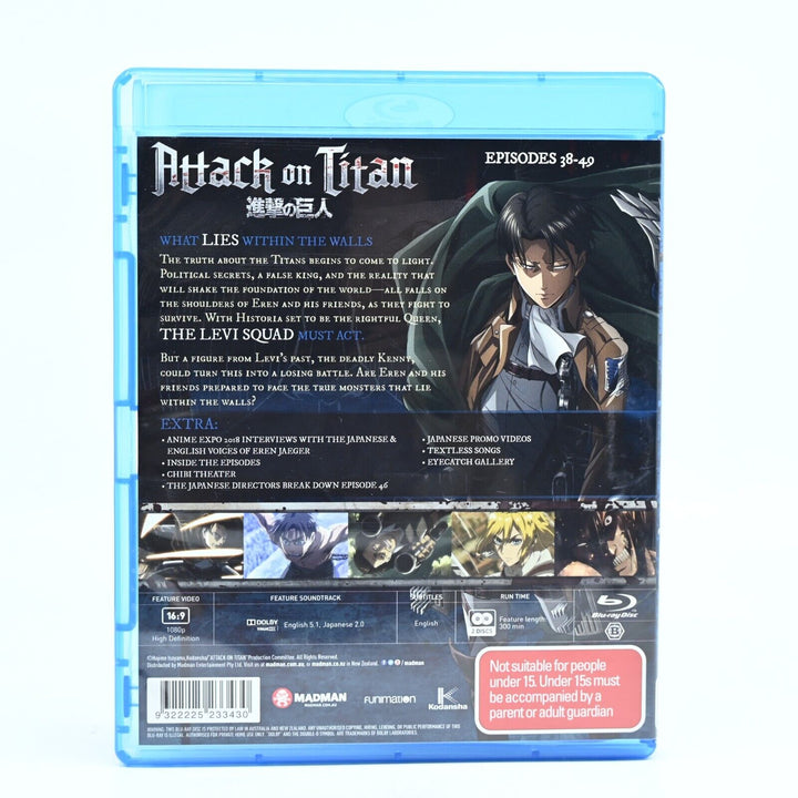 Attack on Titan - Collection 3 - Part 1 - Region B - Blu-ray - MINT DISCS! Anime