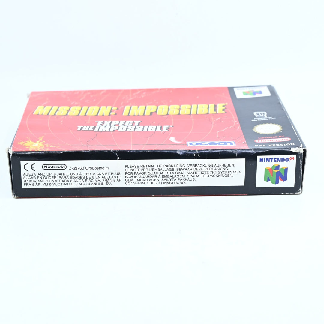 Mission: Impossible - N64 / Nintendo 64 Boxed Game - PAL - FREE POST!