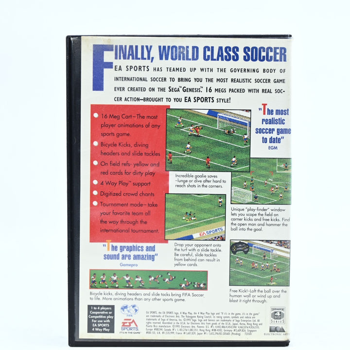 FIFA International Soccer + Manual - Sega Mega Drive/ Genesis Game - REGION FREE