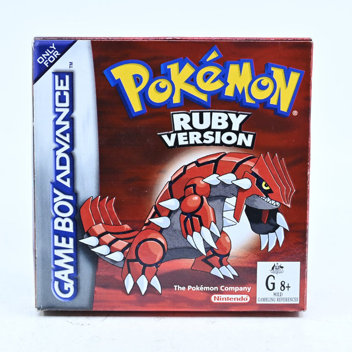 Pokemon Ruby Version - Nintendo Gameboy Advance / GBA Boxed Game - AUS PAL