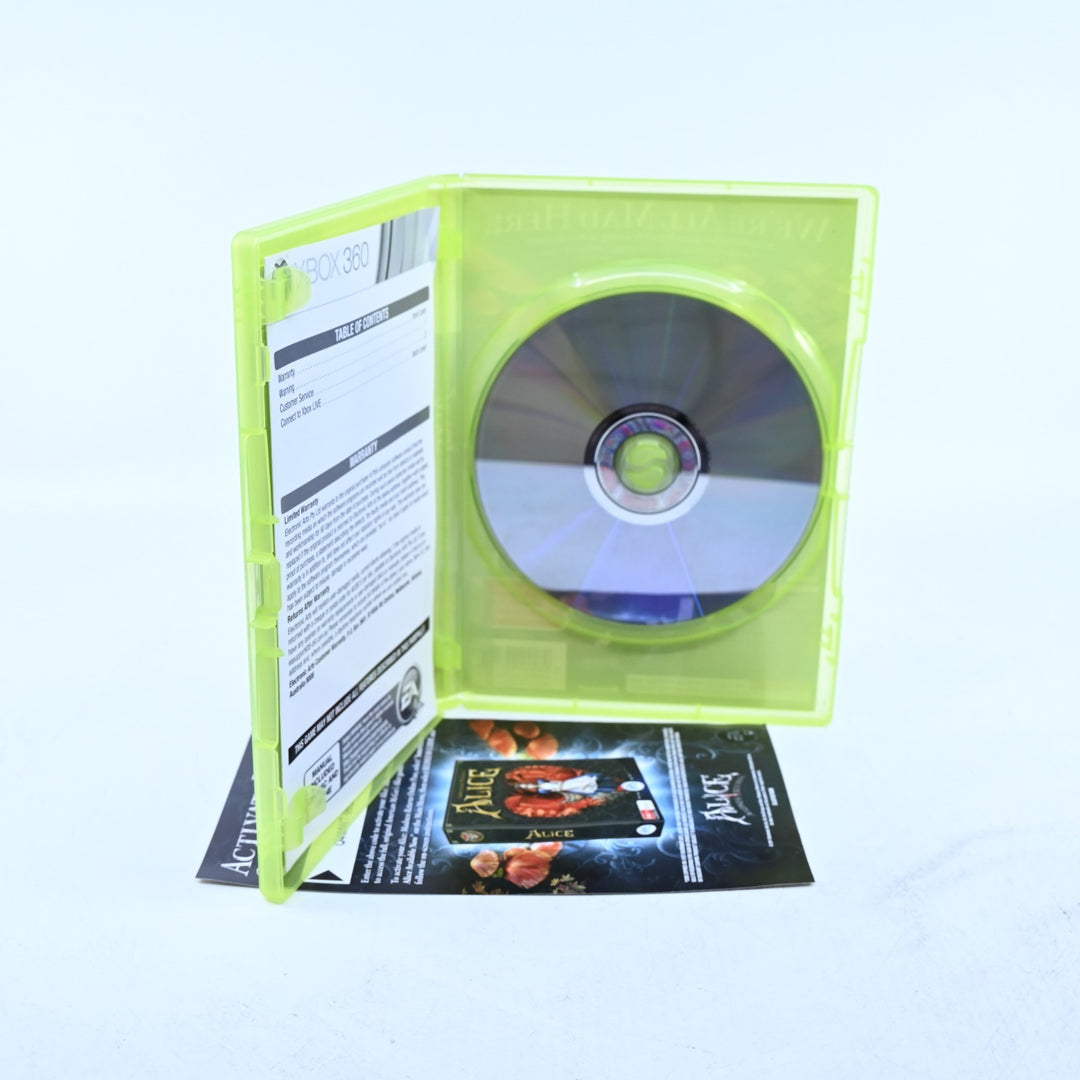 Alice Madness Returns - Xbox 360 Game + Manual - PAL - MINT DISC!