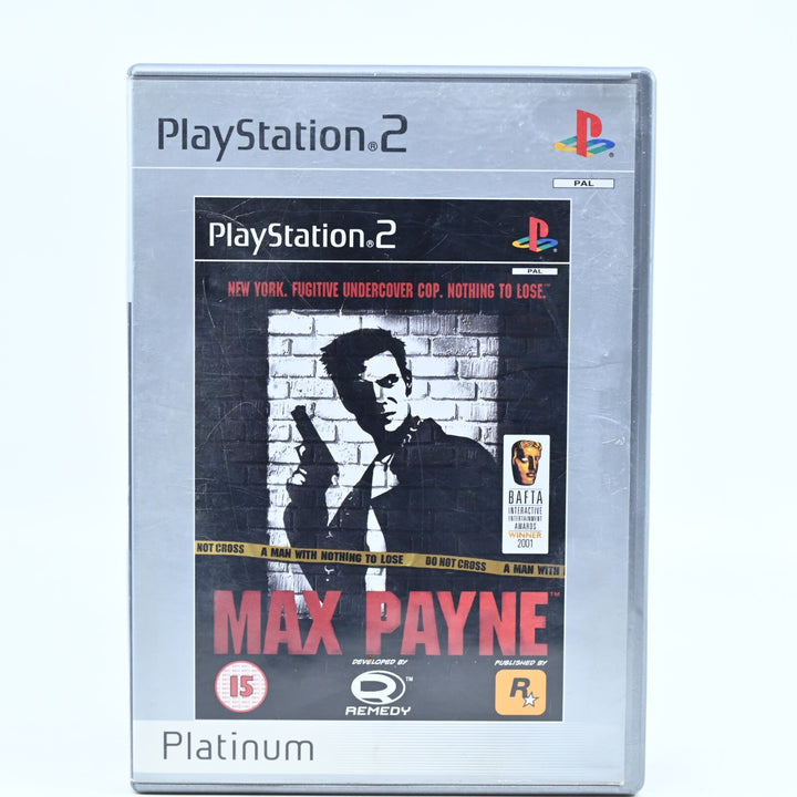 Max Payne - Sony Playstation 2 / PS2 Game + Manual - PAL - FREE POST!