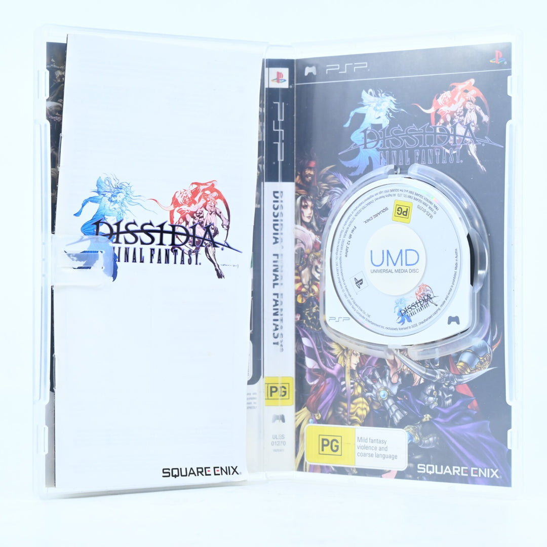 Dissidia Final Fantasy - Sony PSP Game + Manual - FREE POST!
