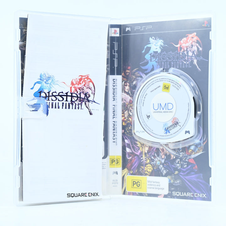 Dissidia Final Fantasy - Sony PSP Game + Manual - FREE POST!
