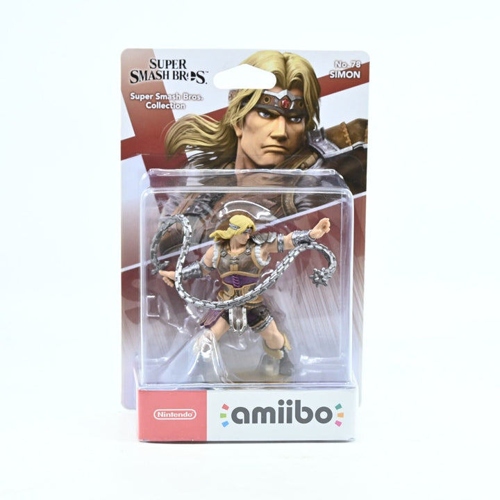 SEALED! Simon - Super Smash Bros. Amiibo Collection No. 78 - Toy