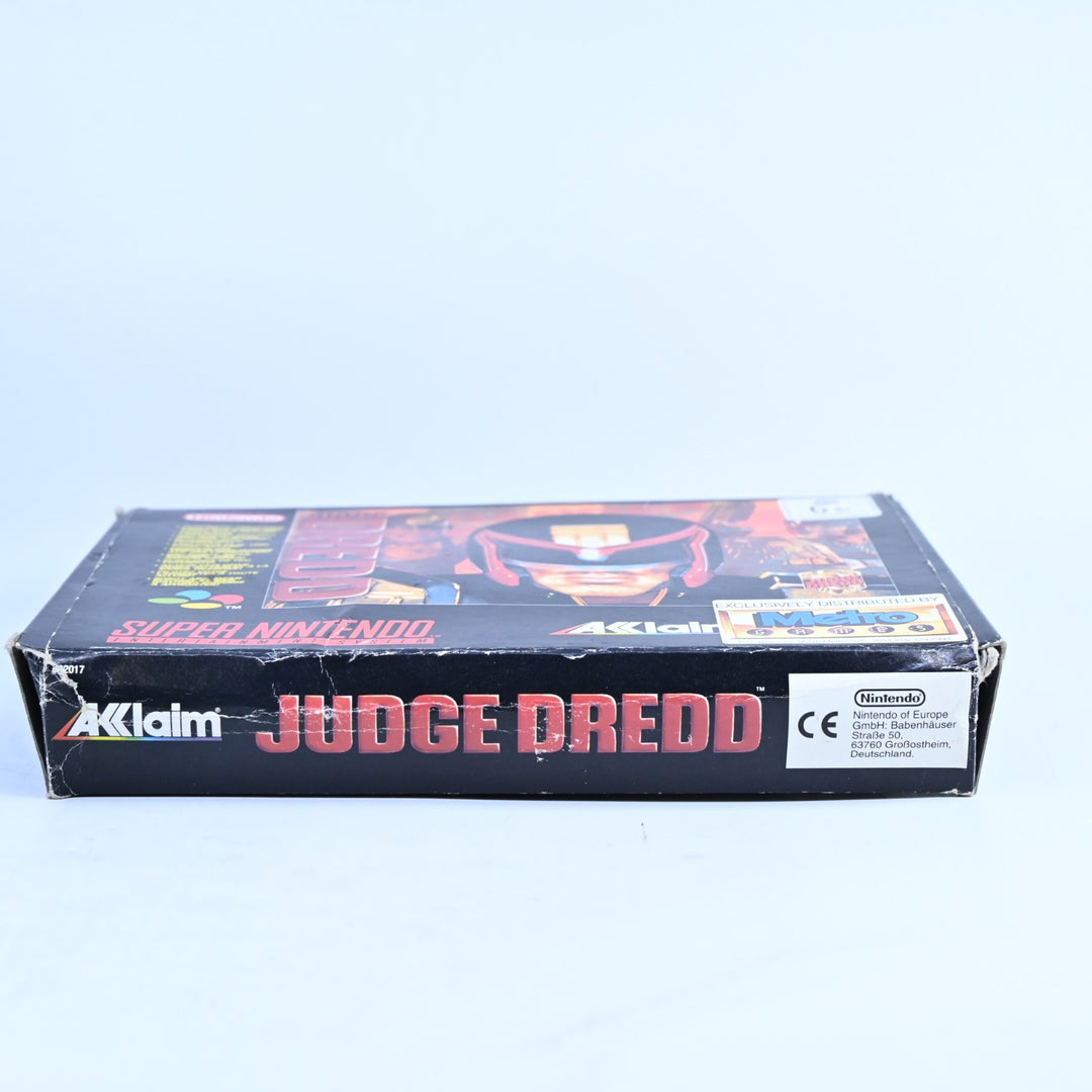 Judge Dredd - Super Nintendo / SNES Boxed Game - PAL - FREE POST!
