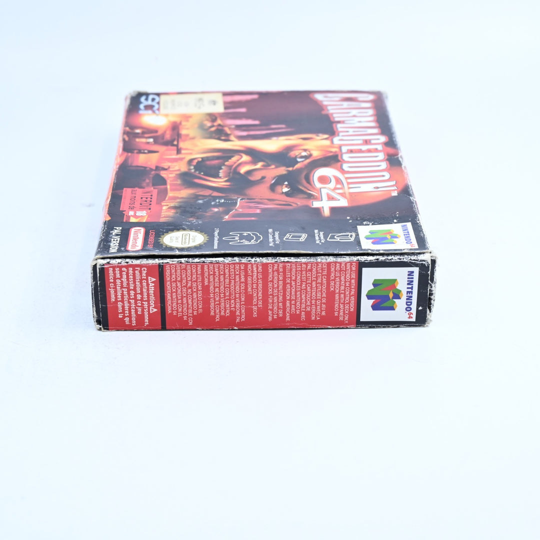 Carmageddon 64 - N64 / Nintendo 64 Boxed Game - PAL - FREE POST!