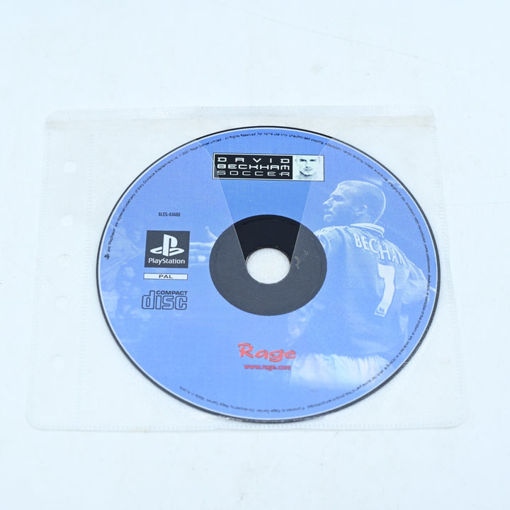 David Beckham Soccer - Sony Playstation 1 / PS1 Game - Disc Only - PAL