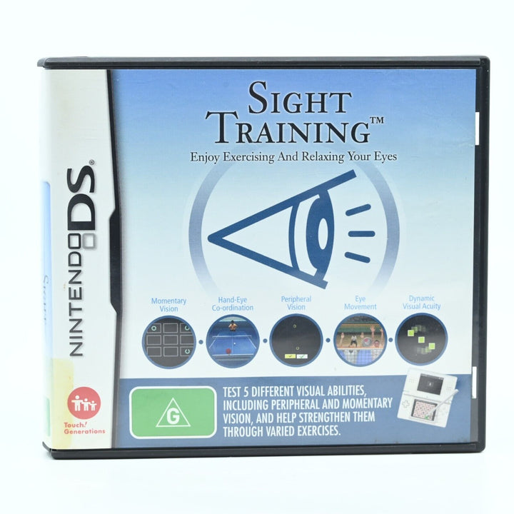 Sight Training - Nintendo DS Game - PAL - FREE POST!