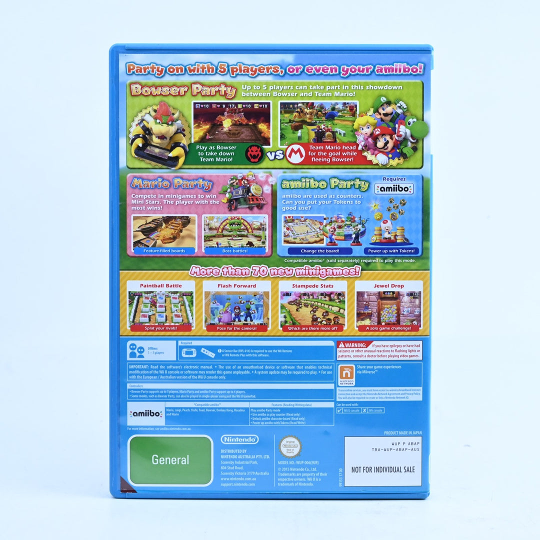 Mario Party 10 - Nintendo Wii U Game - PAL - FREE POST!