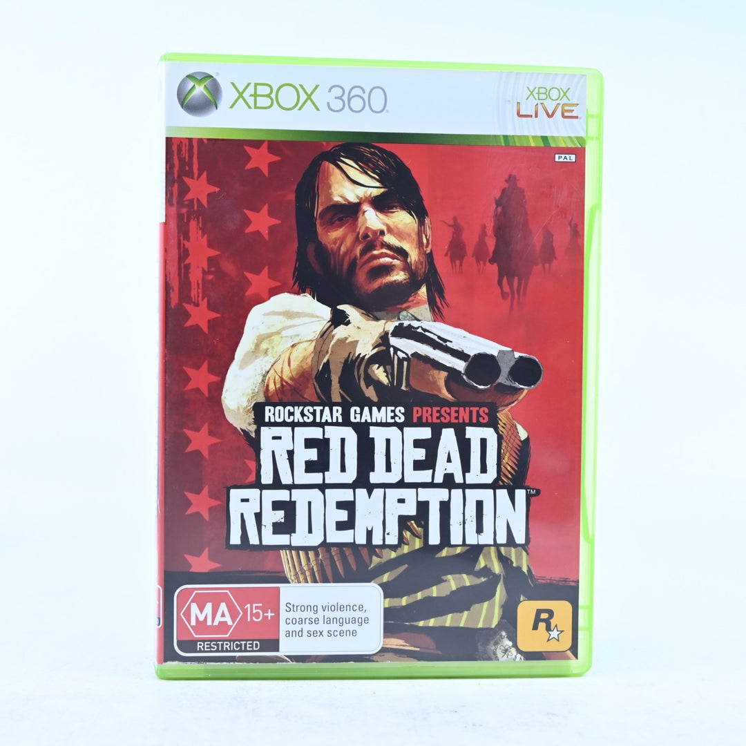 Red Dead Redemption - Xbox 360 Game + Manual - No Map - PAL - MINT DISC!