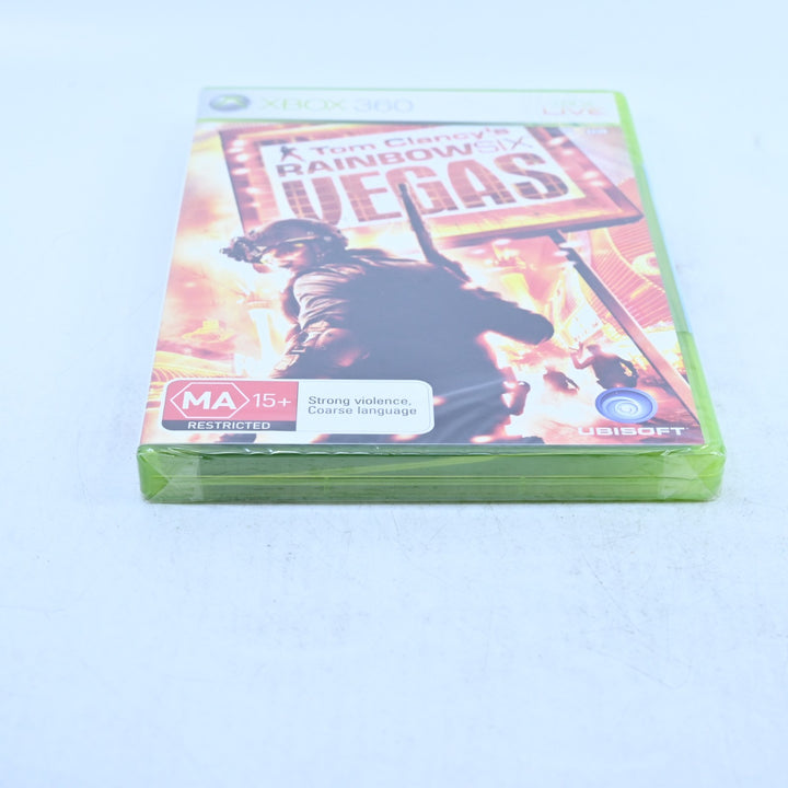SEALED! Tom Clancy's Rainbow Six Vegas - Xbox 360 Game + Manual - PAL