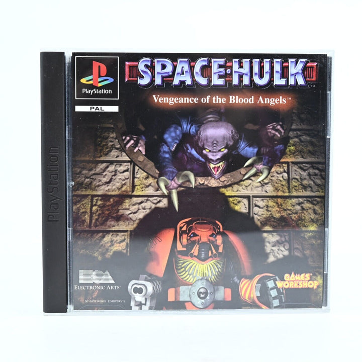 Space Hulk - Sony Playstation 1 / PS1 Game + Manual - PAL - NEAR MINT DISC!