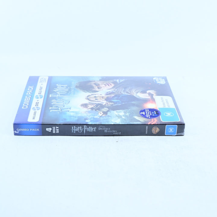 SEALED! Harry Potter And The Deathly Hallows Part 2 Combo Pack Region B Blu-ray