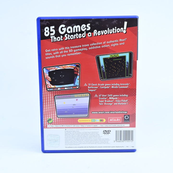 Atari Anthology - Sony Playstation 2 / PS2 Game + Manual - PAL - MINT DISC!