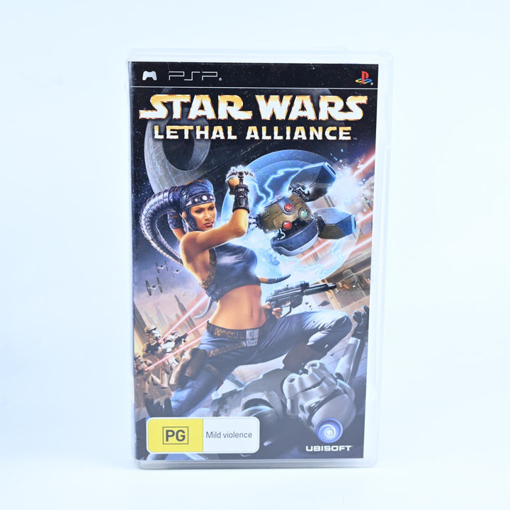 Star Wars Lethal Alliance - Sony PSP Game + Manual - FREE POST!