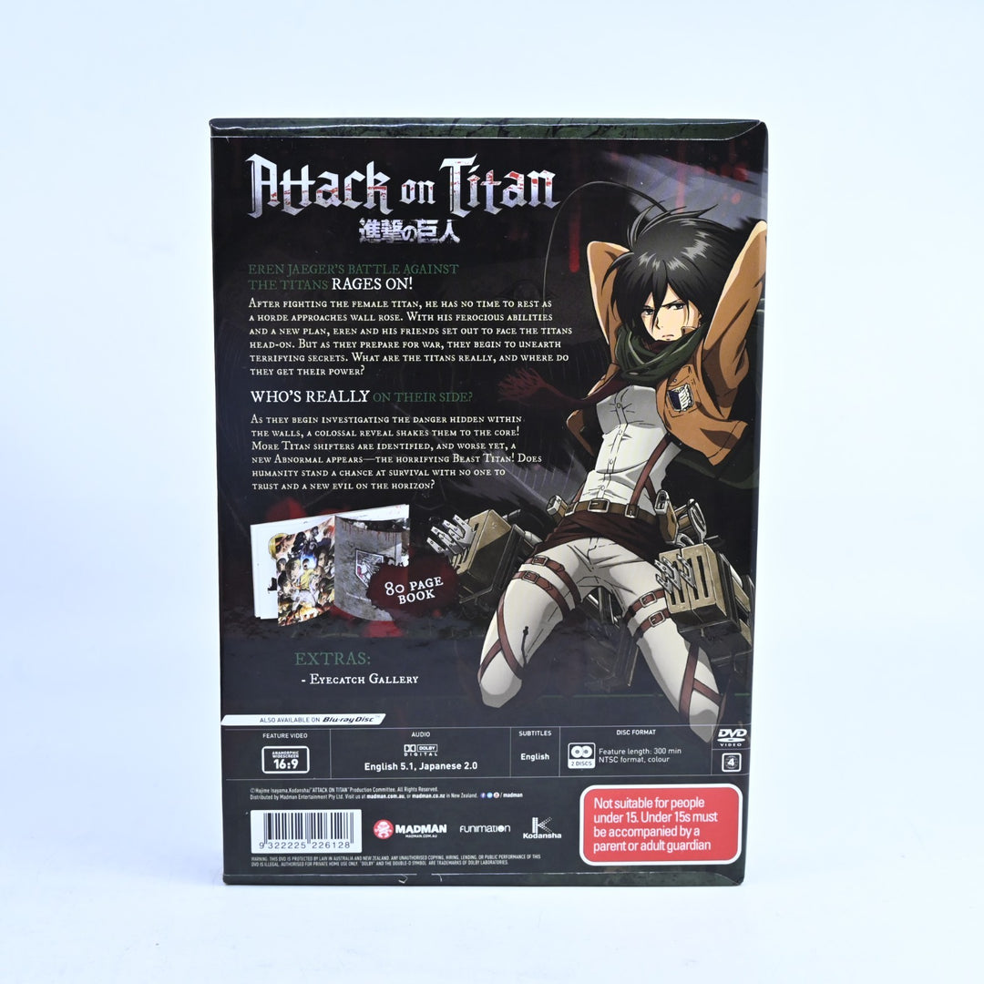 Attack on Titan Season 2 Limited Edition - Region 4 - Anime DVD