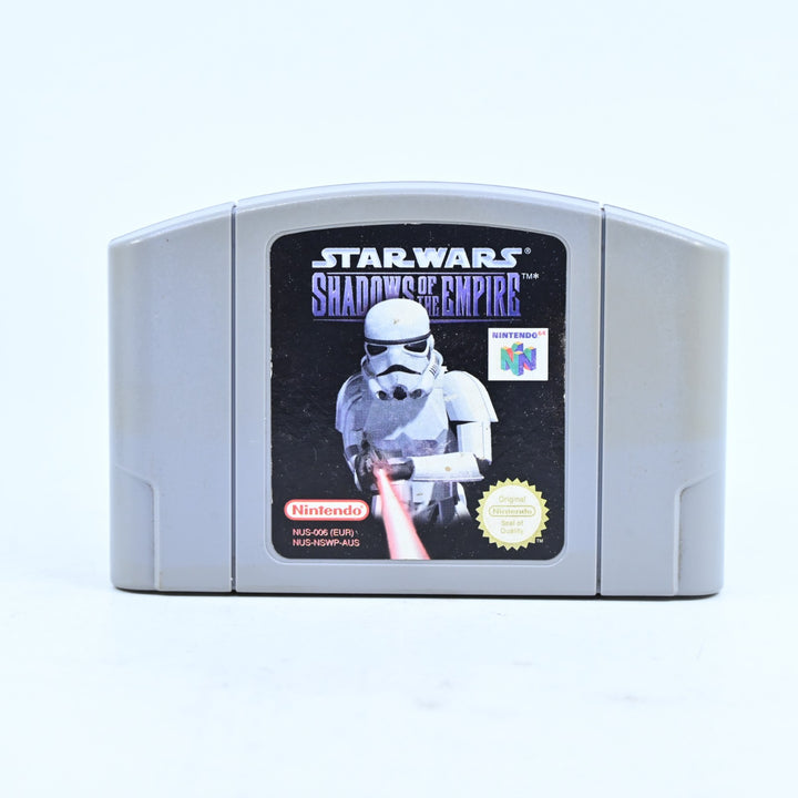 Star Wars: Shadows of the Empire - N64 / Nintendo 64 Game - PAL - FREE POST!