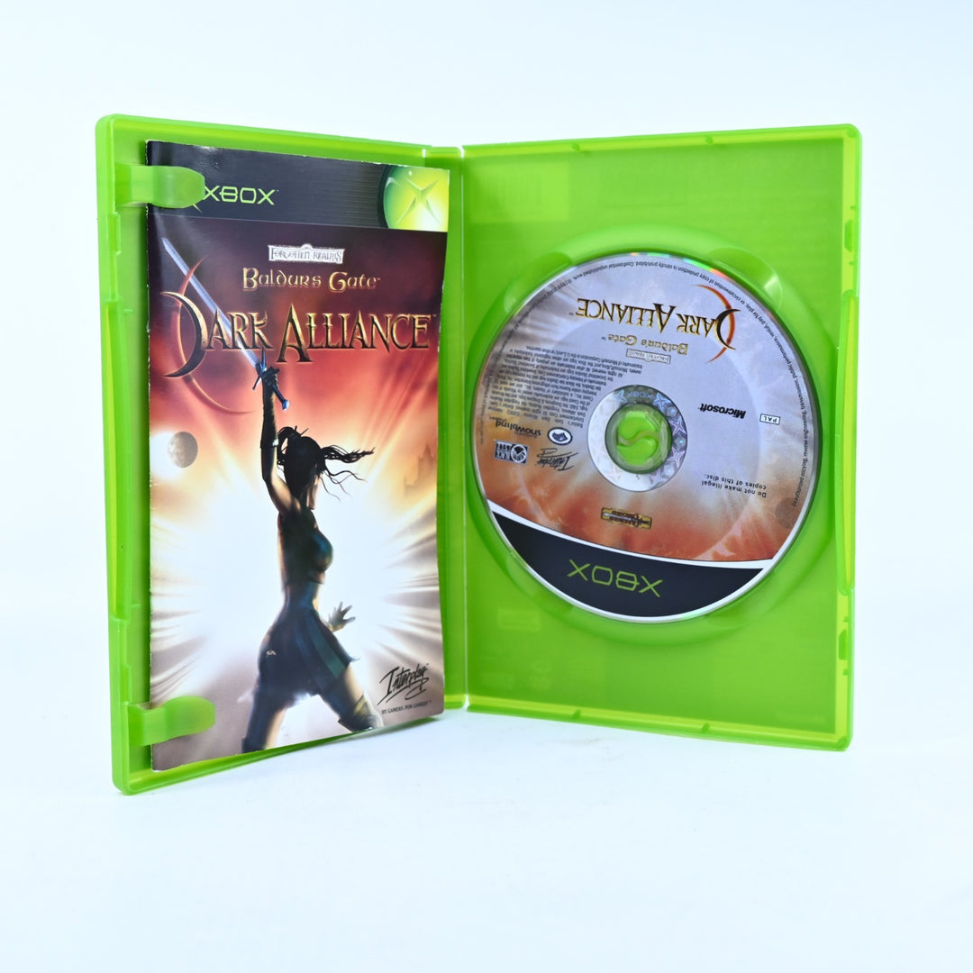 Baldur's Gate Dark Alliance - Original Xbox Game + Manual - PAL - MINT DISC!
