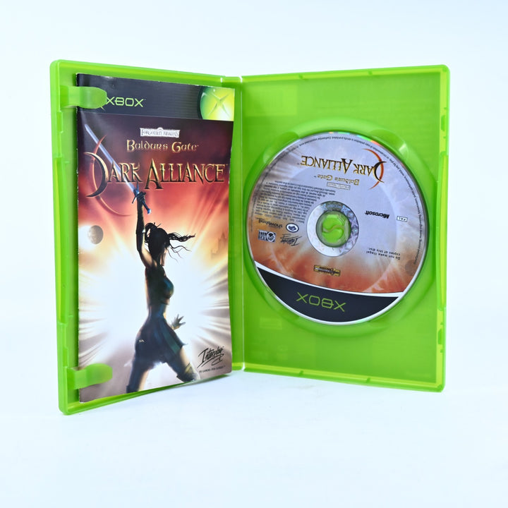 Baldur's Gate Dark Alliance - Original Xbox Game + Manual - PAL - MINT DISC!