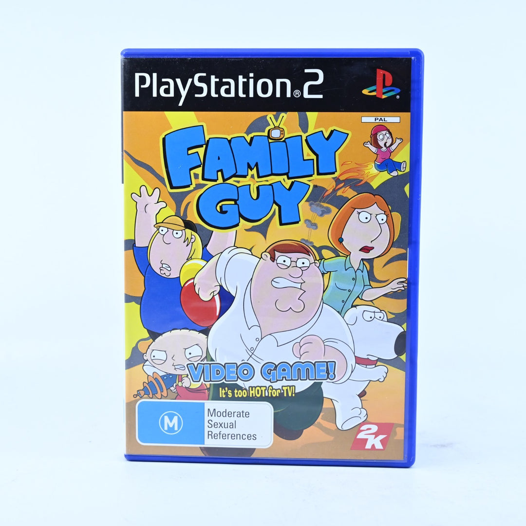 Family Guy Video Game - Sony Playstation 2 / PS2 Game + Manual - PAL