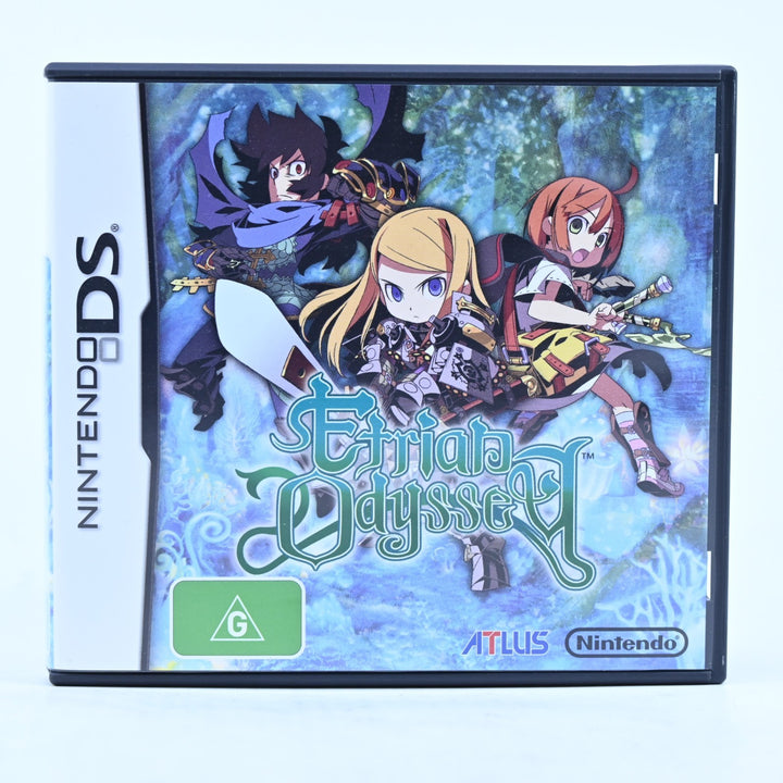 Etrian Odyssey - Nintendo DS Game - PAL + Manual - FREE POST!