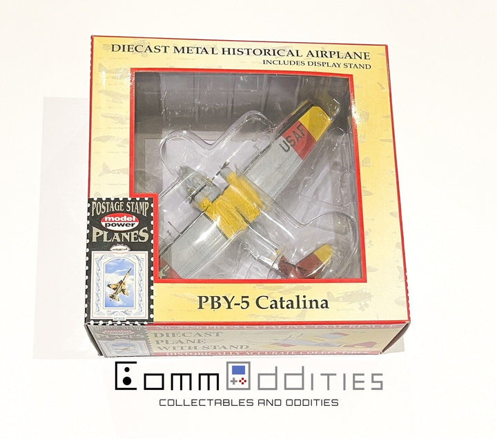 Model Power Postage Stamp Plane 5556-1 PBY-5 Catalina - Missing Display Stand