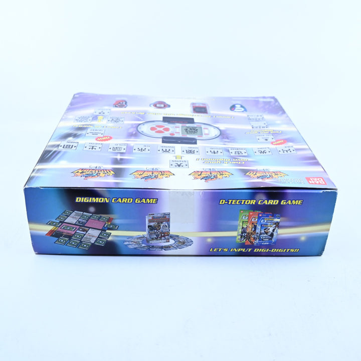 UNUSED! Silver/Blue - Digimon D-Spirit V1 - Boxed Digimon Console - Bandai