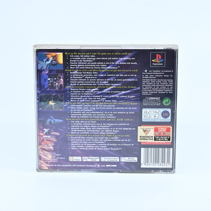 Cyberia - Sony Playstation 1 / PS1 Game + Manual - PAL - MINT DISC!