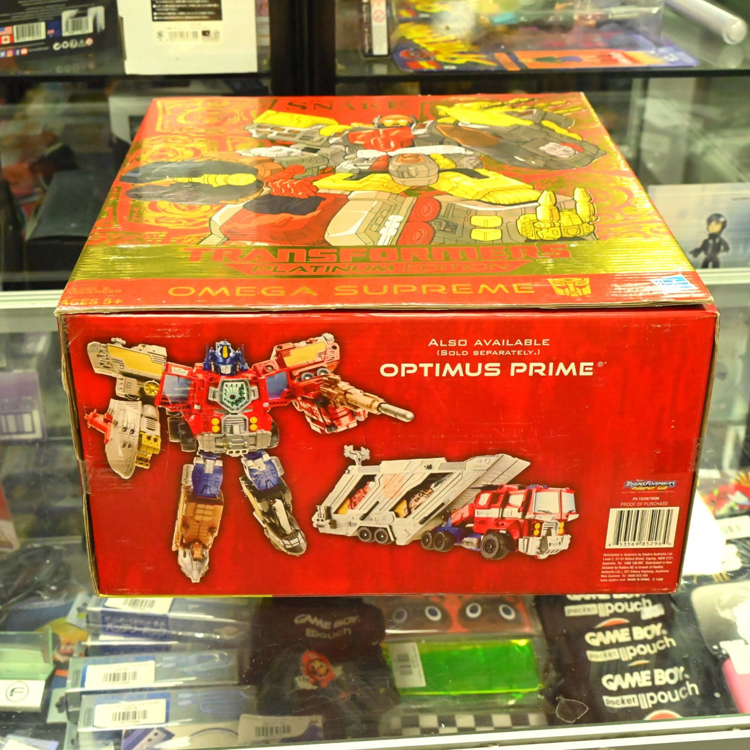 SEALED! Omega Supreme - Year of the Snake - Platinum Edition - Transformers Toy