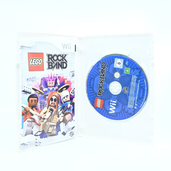 LEGO Rockband - Nintendo Wii Game + Manual - PAL - MINT DISC!