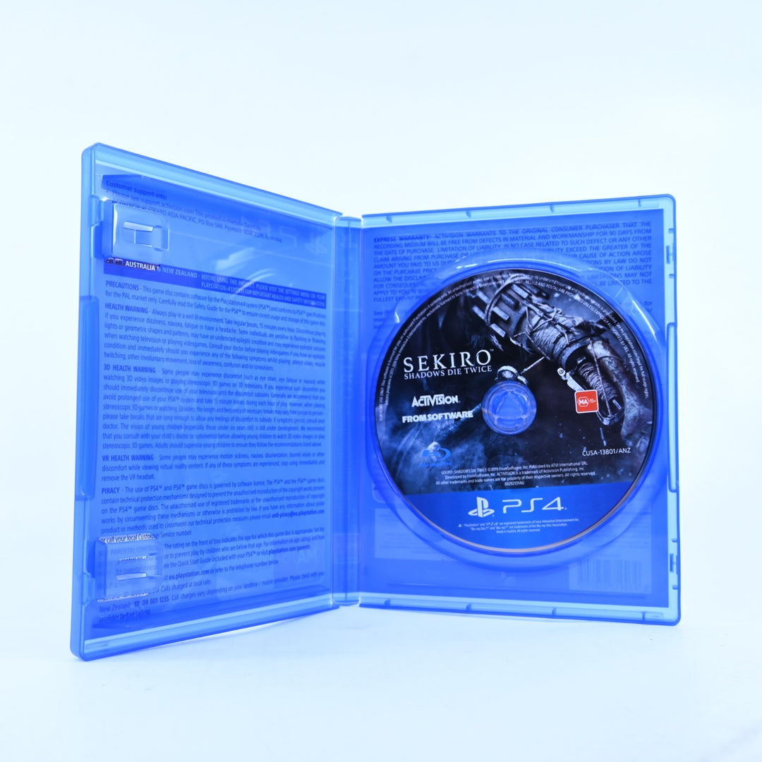 Sekiro: Shadows Die Twice - Sony Playstation 4 / PS4 Game - MINT DISC!