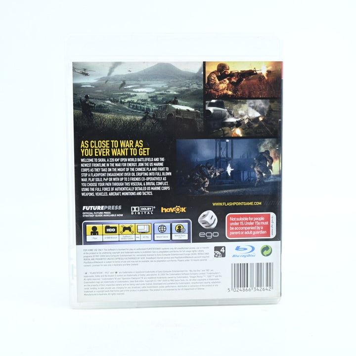 Operation Flashpoint: Dragon Rising - No Manual - Sony Playstation 3 / PS3 Game