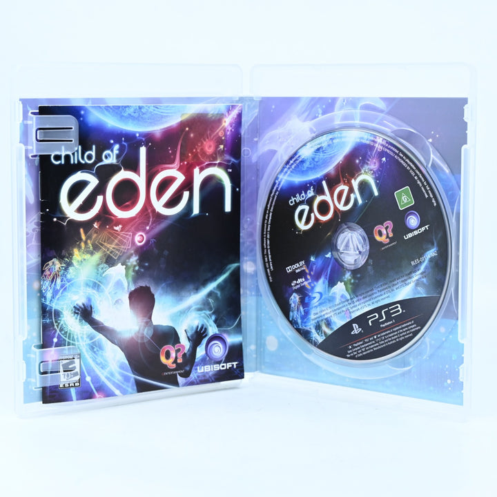 Child of Eden - Sony Playstation 3 / PS3 Game + Manual - MINT DISK + FREE POST!