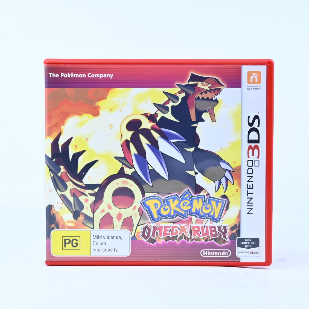Pokemon Omega Ruby - Nintendo 3DS Game - PAL + Manual - FREE POST!