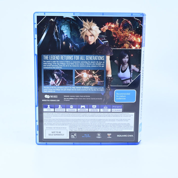 Final Fantasy VII Remake: Deluxe Edition - Sony Playstation 4 / PS4 Game