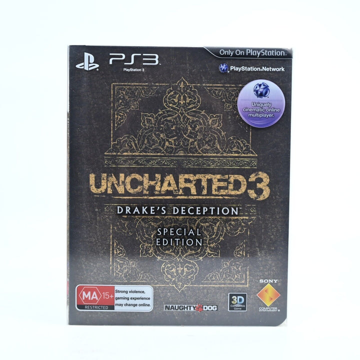 Uncharted 3: Drake's Deception - Special Ed - Sony Playstation 3 / PS3 Game