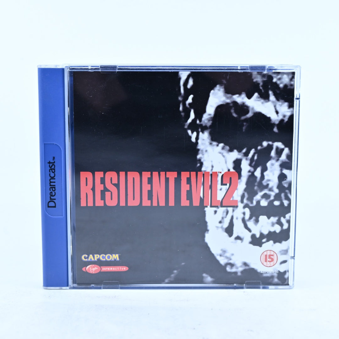 Resident Evil 2 - Sega Dreamcast Game + Manual - PAL - MINT DISC!