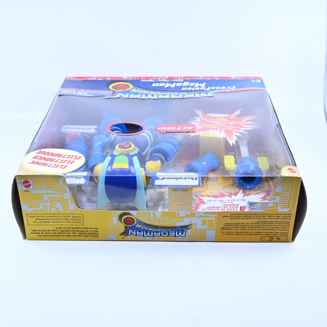 SEALED! Electronic Cross Fusion Mega Man - MegaMan NT Warrior - Action Figure