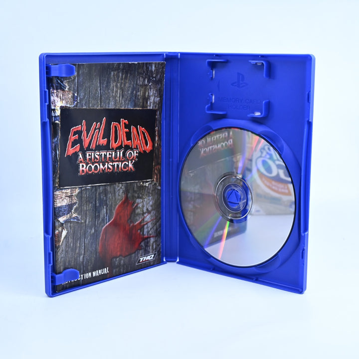 Evil Dead: Fistful of Boomstick - Sony Playstation 2 / PS2 Game + Manual - PAL