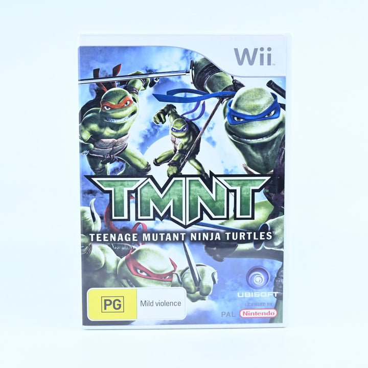 TMNT Teenage Mutant Ninja Turtles - Nintendo Wii Game + Manual