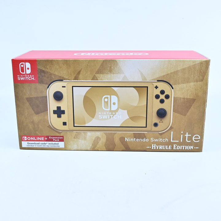 UNUSED! Hyrule Edition - HDH-001 - Nintendo Switch Lite Boxed Console