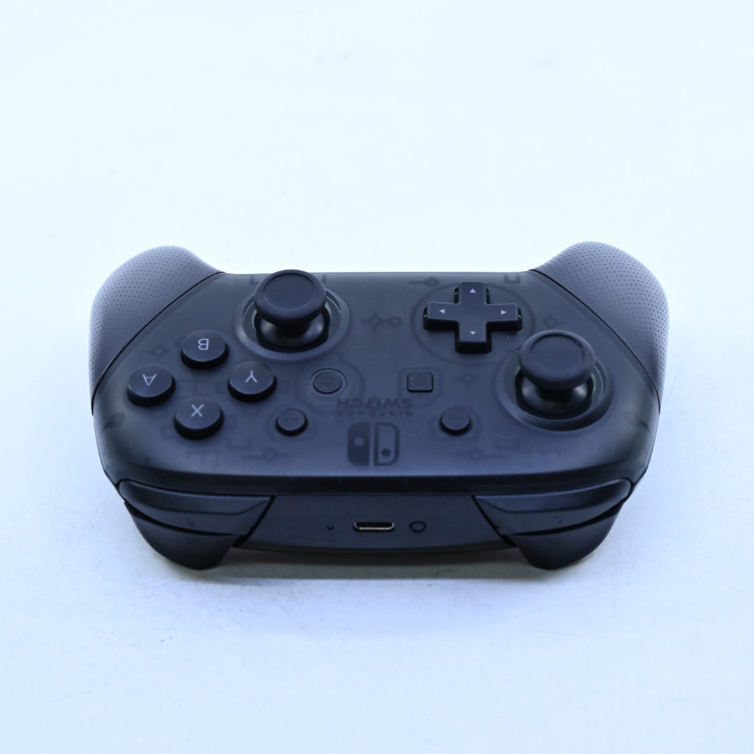 Boxed Nintendo Switch Pro Controller Black - Nintendo Switch Accessory