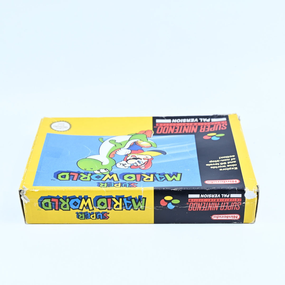 Super Mario World - Super Nintendo / SNES Boxed Game - PAL - FREE POST!