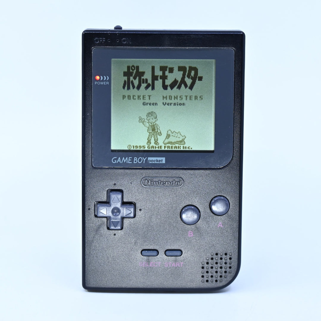 Black Nintendo Gameboy Pocket Boxed Console - AUS PAL - FREE POST!